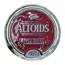 Altoids Apple Sours Sealed Tin 2005 Rare Discontinued Collectible NOS Mint Vtg picture