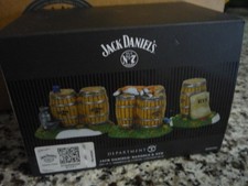 Jack Daniel JACK DANIEL'S BARRELS & RYE, Department 56, MINT CONDITION picture