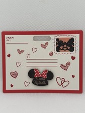 Disney Store I'll Be Your Minnie - Valentine Minnie Mouse Pin Sealed picture