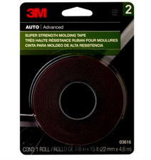 3M Super-Strength Molding Tape, 03616, 7/8 in x 15 ft, 1 Roll picture