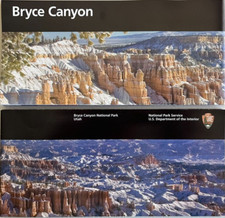 Newest BRYCE CANYON NP NATIONAL PARK SERVICE UNIGRID BROCHURE/MAP GPO 2025 picture