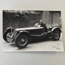 Vintage Racing Photo Maserati 1948 John Crampton Modern Print picture