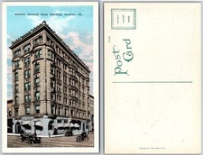 Millikin National Bank Building Decatur IL Postcard picture