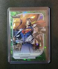 2026 UD DC Platinum Superman Green Sparkle /99 Very Rare picture