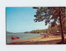 Postcard Westward Shores Camping Area on Ossipee Lake New Hampshire USA picture