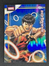 Shang-Chi /150 True Blue Refractor 2026 Topps Chrome Marvel #150 picture