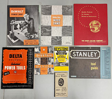 Lot of Vintage Tool Catalogs - DeWalt Delta Stanley Disston Keystone etc. picture