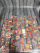 75+ Large Lot Of Vintage Unsigned Valentine’s Day Cards 50s 60s Scrapbook Craft picture