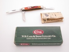 2000 Case XX 6333 Autumn Shadow Jigged Bone Stockman Folding Pocket Knife picture