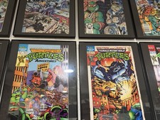 1-72 Complete Set TMNT Archie Comics With Display Frames.￼ picture