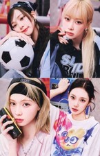 aespa Postcard Set (4 pcs) 2025 Season's Greetings Japan Used Japan picture