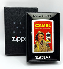 2015 Zippo Camel Cigarette Advertising Lighter vintage design - New in Box picture