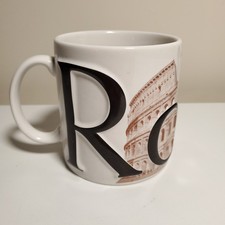 Vintage Starbucks 2002 Italian Edition Roma Collector Series Mug picture