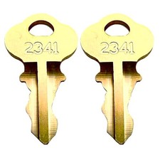 Reset Key 2341 Slot Machine Jackpot Relacement Keys - 2 keys picture