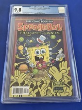SpongeBob Freestyle Funnies #1 CGC 9.8 FCBD United Plankton Pictures COMIC 2016 picture