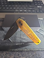 Kizer Tomb Drop Point Folding Pocket Knife Nitro-V Blade PEI Handle - New picture