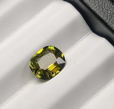 01 ct Aesthetic Natural Sphene Loose Gemstone With Nice Color - Cushion Cut picture