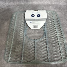 New/Rubbermaid Sink Protector Mat W/Microban Drain 1295 NOS/Discontinued picture