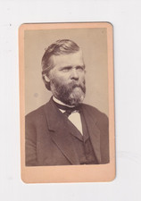 vintage CDV phtograph by Ellinwood & McClary Manchester,N.H. mustaged man picture