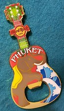 PHUKET THAILAND ASIAN ELEPHANT RUG BOTTLE OPENER MAGNET GUITAR Hard Rock Cafe picture