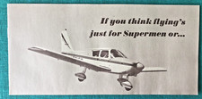 PIPER AIRCRAFT CORP c1950s Advertising Pamphlet ORDINARY PEOPLE CAN LEARN TO FLY picture
