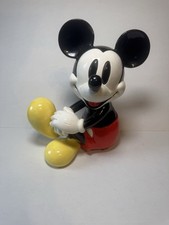 Vintage Schmid Mickey Mouse Ceramic Music Box “Mickey Mouse Club March” TESTED picture