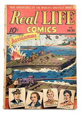 Real Life Comics #22 Golden Age 1945 Pines Publishing 10 cent August Froehlich picture