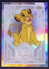 2023 Topps Chrome Disney100 Simba #65 Refractor picture