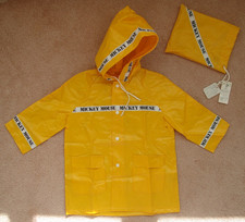 Vintage 1990s Disney Mickey & Co. 🔴US Toddler Size 3🔴Hooded Raincoat Set picture