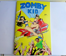 ZOMBY KID #4 COMIC BOOK PLANET COMICS #1 DAVE STEVENS HOMAGE HOT CARD STOCK CVR picture