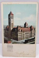 Minneapolis MN Court House City Hall Detroit Photographic Co 1907 Postcard picture