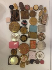 vintage compacts various sizes and shapes picture