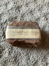 ORIGINAL BRICK 1772 JAILHOUSE NINETY SIX SOUTH CAROLINA - AMERICAN REVOLUTION picture