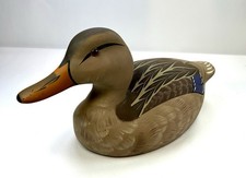 Hornick Bros. Stoney Point Decoys VA Wooden Duck Decoy Signed R. Hornick 1983 picture