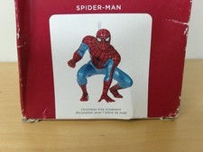 Marvel Spider-Man 2021 Hallmark Keepsake Metal Ornament QK2025 Premium Box picture
