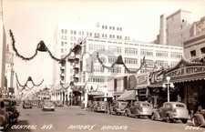 Phoenix AZ Arizona Central Avenue View RPPC Photo Postcard COPY picture