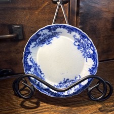 Antique Discontinued Furnival’s ”Versailles” Pattern Flo Blue Small Bowl picture