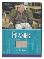 Frasier Premiere Edition Relic Card CR6 John Mahoney as Martin Crane  picture