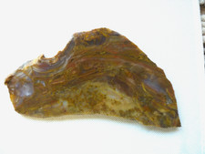 Sumatra Flame Agate Specimen, Faced slab both sides 7 ounces picture