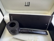 dunhill london 1999 white dot 5106 cumberland shell briar pipe with box & paper picture