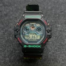 Casio G-Shock DW-5900FA FACETASM Custom Green Marble Band Gold Stainless Loop picture