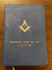 Vintage Masonic Bible King Solomon’s Temple Freemasonry Kelchner Illustrated picture