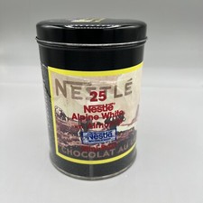 Advertising Ad Nestle Toll House Metal Tin Can Container Chocolat Au Lait picture