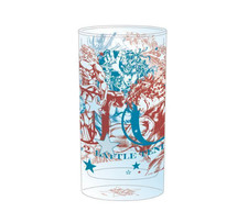 THE JOJO WORLD Battle Tendency Glass Tumbler Shibuya Limited Japan New picture