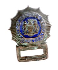 Vintage Obsolete City Of New York Police Detective Badge picture