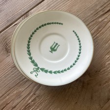 Lot Of 4 Plates Minton Lyre Green England 5 1/2” picture