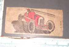 Jitterprint Antique Iron Transfer Decal 1930s-40s Race Car Very Rare picture