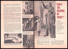 World’s Tallest Man~Bob Wadlow 8’11” 1955 article Alton Giant~Anthropology Info picture