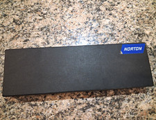 Norton Crystolon & Alundum Oilstone Knife Sharpener Kit with Sharpening Rod picture