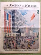 La Domenica del Corriere 9 May 1948 Fiera Milano Arabi Jews Calcio Hair picture